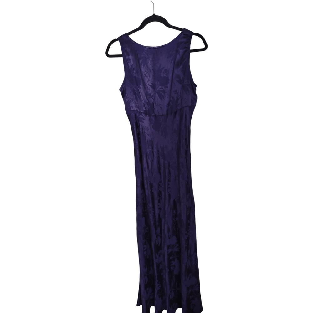All that Jazz Purple Floral Monochrome Maxi Dress